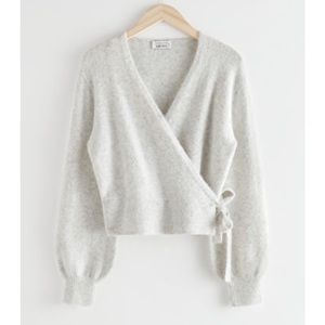 & Other Stories Wrap Cardigan